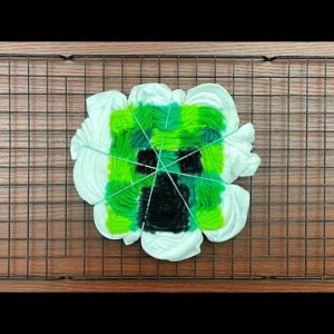 Tie-dye pattern : Minecraft Creeper