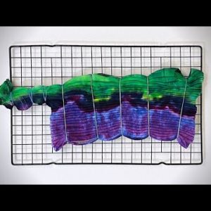 Tie-dye pattern : Night Cityscape | 1 Hour Tie Dye!