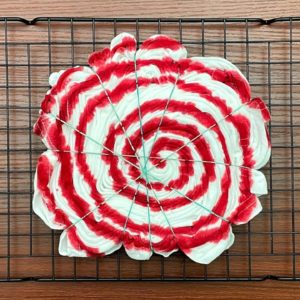 Tie-dye pattern : Peppermint Candy