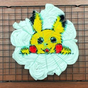 Tie-dye pattern : Pikachu (Pokémon)