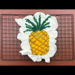 Tie-dye pattern : Pineapple