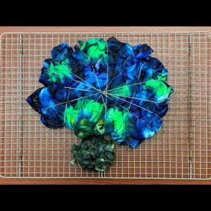 Tie-dye pattern : Sea Turtle (Geodes)