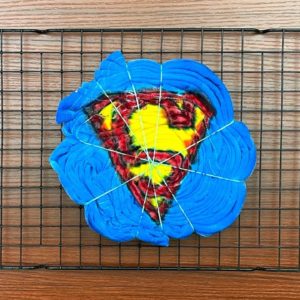 Tie-dye pattern : Superman (Spider Design!)