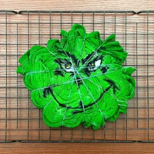 Tie-dye pattern : The Grinch