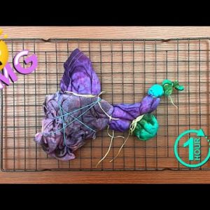 How to Tie Dye a JAW DROPPING T-Shirt in 1 HOUR! Step by Step for Beginners!