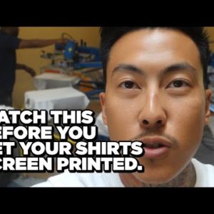 How to Get Your T-Shirts Printed - Approaching a Screen Printer | What You Need to Know