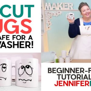 Cricut Mug Tutorial: Dishwasher Safe! * Beginner Friendly From Start to Finish