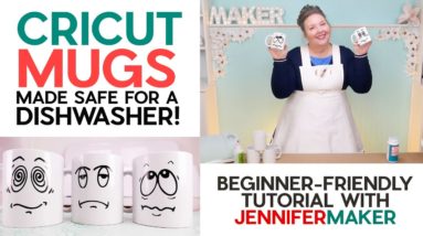 Cricut Mug Tutorial: Dishwasher Safe! * Beginner Friendly From Start to Finish