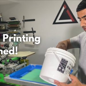 What Is SCREEN PRINTING & How It's Printed And Priced!