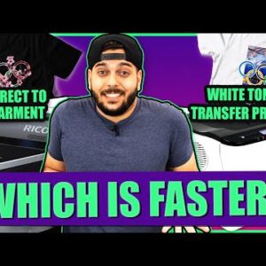 Which T-Shirt Printer is REALLY the FASTEST?