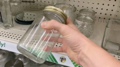 Why everyone's buying Dollar Store mason jars! (Brilliant!)