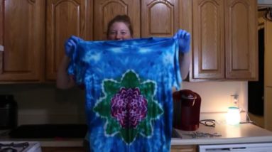 Mandala Tie-Dye T-Shirt Reveal | Simba, Fish Scales, and a Swirl with Highlights inside!!!