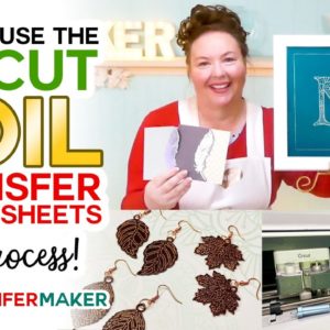 Amazing Cricut Foil Transfer Tool Projects — Full Process + Free Foil Designs!