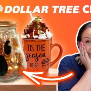 3 Dollar Tree Fall Crafts - Fall craft ideas 2022