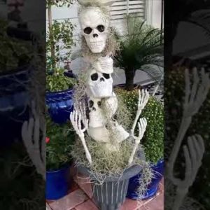 3 spooky Halloween yard ideas 👻 #shorts