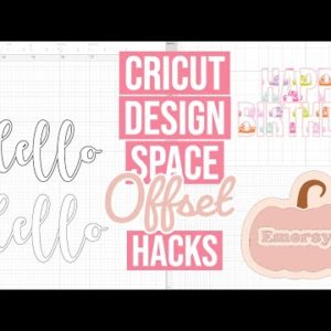 7 OFFSET HACKS IN CRICUT DESIGN SPACE | WAYS YOU CAN USE THE OFFSET TOOL