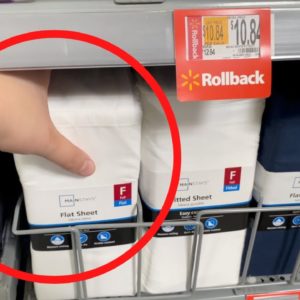 Brilliant Walmart sheet hack! (Not for your bed!)