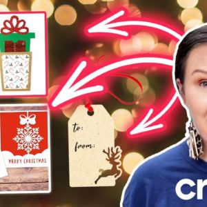 Christmas Paper Crafts you NEED to make with Cricut