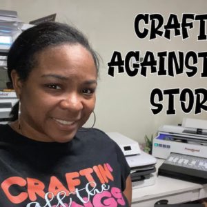 Craft-Tea Talk | Working on DTF and Bling Shoes Orders before the Storm