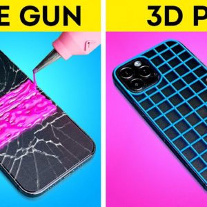 GLUE GUN vs 3D PEN! GENIUS HACKS FOR ALL OCCASIONS