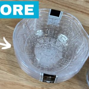 How BRILLIANT is this Dollar Store bowl hack?!