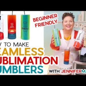 How to Make Sublimation Tumblers in 3 Ways with Seamless Results!