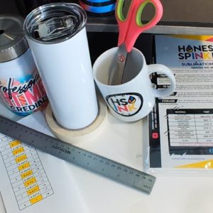 How to properly measure Sublimation Straight Tumblers and Mugs