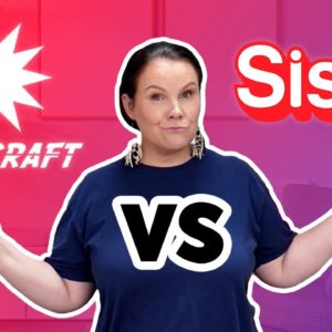 Siser DTV vs Starcraft Printable HTV - How to Make Large Designs on Cricut