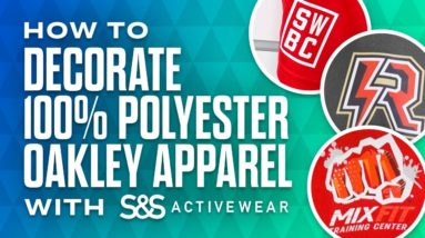 How to Decorate the Newest Oakley Apparel Line | ft. Stephan Baere from S&S Activewear