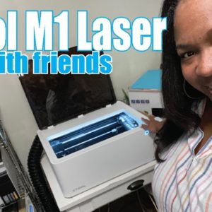 Crafts & Convos | xTool M1 Diode Laser and Blade Cutter  | Live Demo