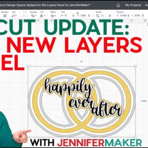 Cricut Update: New Layers Panel & Combine Menu | UNWELD and RENAME LAYERS!