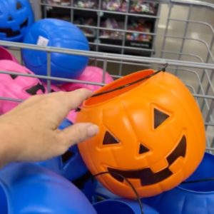 Grab a Walmart candy bucket for this amazing idea!