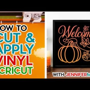 How to Cut Vinyl on a Cricut For Beginners! Easy Step-by-Step Tutorial + Fun Projects!