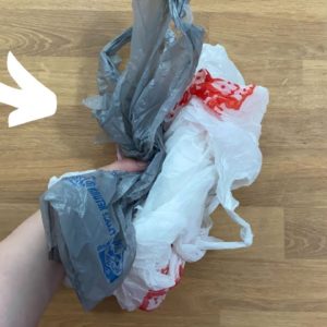 Everyone will be saving their plastic shopping bags when they see this genius idea!