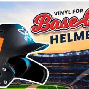 We SMASHED these helmet VINYL DECALS out of the Park!