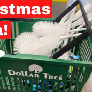 Grab a Dollar Store toilet brush for this GENIUS Christmas idea!