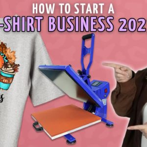 How to Start a T Shirt Business 2023 (EASY At Home Side Hustle Idea!)