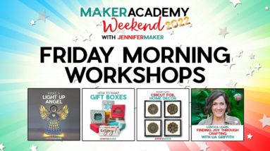 Maker Academy Weekend 2022: Friday Morning Workshops