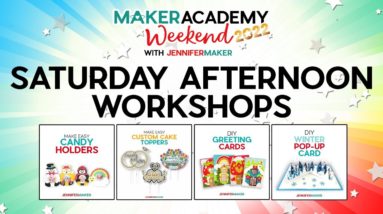 Maker Academy Weekend 2022: Saturday Afternoon Workshops