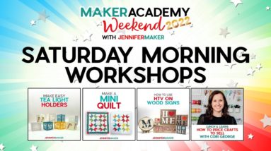 Maker Academy Weekend 2022: Saturday Morning Workshops