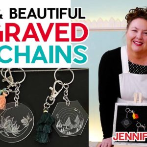 Engraved Acrylic Keychains with Cricut | How to Get PERFECT Placement Every Time!