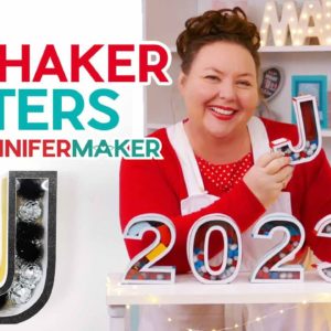 3D Letters with Shaker Windows for 2023!