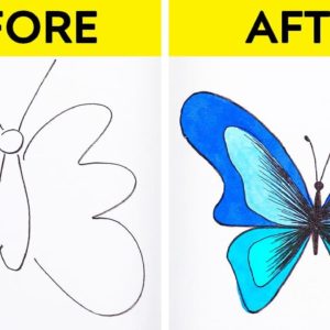 AMAZING DRAWING HACKS TO BECOME A REAL ARTIST