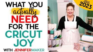 Cricut Joy: What Do You Need (And What Can You Skip) - Cricut Kickoff Day #2