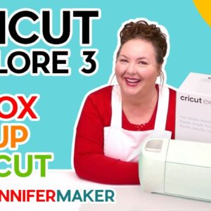 Cricut Explore 3 for Beginners: Unbox, Setup, & First Cut! (CRICUT KICKOFF Day #1)