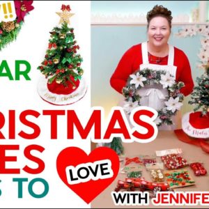 Dollar Tree Christmas Tree Ideas + Wreaths & Tree Skirts!!