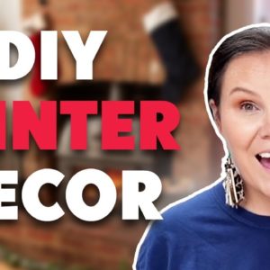 ❄️ Cheap Winter Decorations - DIY Winter Decor