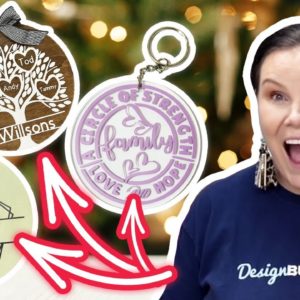 🎁 AMAZING Christmas Family Gift Ideas - DIY Family Tree, Wood Round sign and MORE!