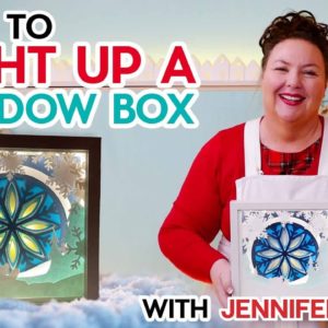 How to Light Up a Shadow Box & Get Unique Lighting Effects!