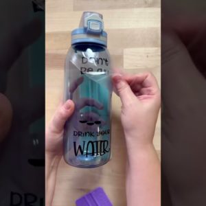 How to Make a Water Tracker Bottle